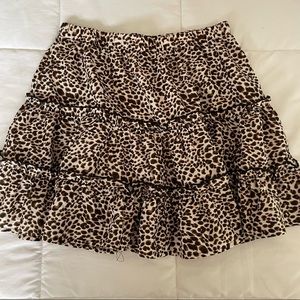 Cheetah skirt